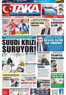 Taka Gazete - 24.05.2022 Manşeti