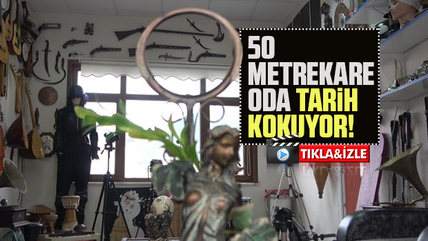 50 METREKARE ODA TARİH KOKUYOR! 
